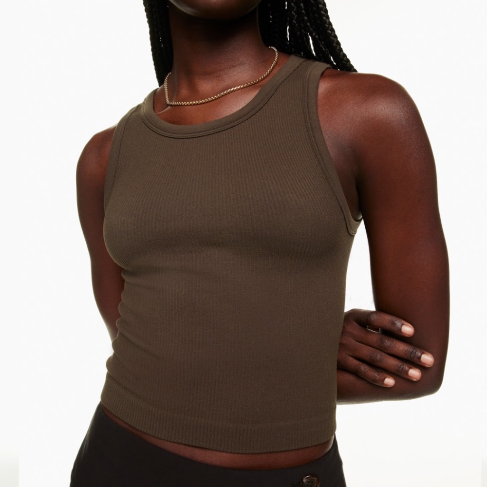 Sunday Best Tank Sinch Rib Crew Tank